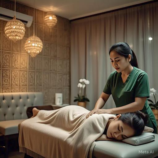 Massage Panggilan Banjarmasin 24 Jam (Putri SPA). Putri Spa hadir sebagai solusi relaksasi yang mudah diakses bagi warga Banjarmasin yang membutuhkan perawatan tubuh tanpa harus keluar rumah. Kami memahami bahwa kesibukan dan aktivitas harian sering membuat tubuh cepat lelah. Karena itu, kehadiran layanan massage panggilan